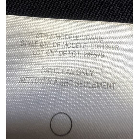 Theory Pencil Skirt Women 8 Blue Joanie Wool Blend Back Zip Unlined Classic Work - Picture 5 of 11